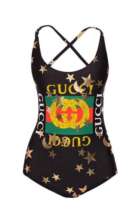 gucci printed swimsuit